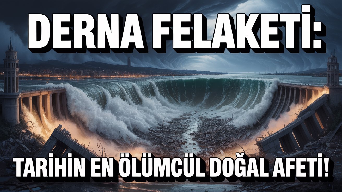 Derna Felaketi: Binlerce Kişinin Öldüğü, Hiç Duymadığınız En Ölümcül Doğal Afet!